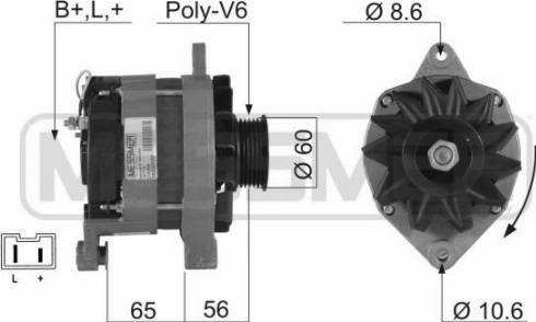 Messmer 210258R - Генератор avtokuzovplus.com.ua