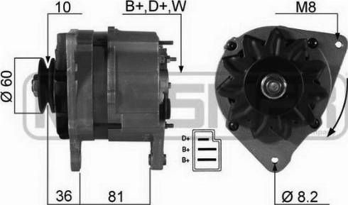 Messmer 210259A - Генератор autocars.com.ua