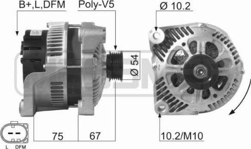 Messmer 210260A - Генератор avtokuzovplus.com.ua