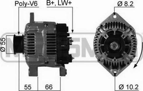 Messmer 210261A - Генератор avtokuzovplus.com.ua