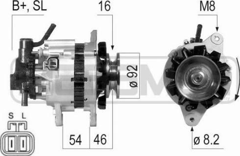 Messmer 210262A - Генератор autocars.com.ua