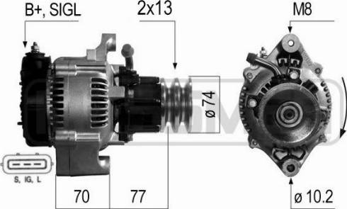 Messmer 210267A - Генератор autocars.com.ua