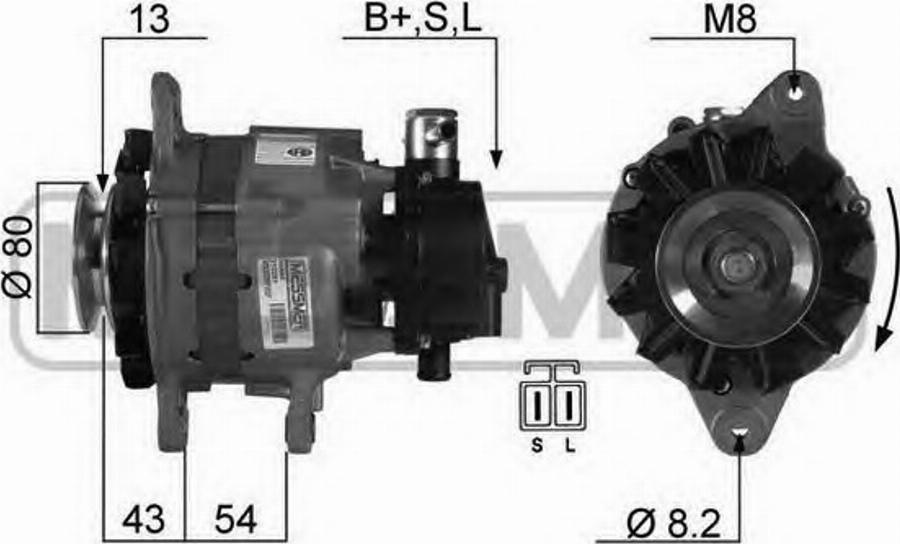 Messmer 210281 - Генератор avtokuzovplus.com.ua