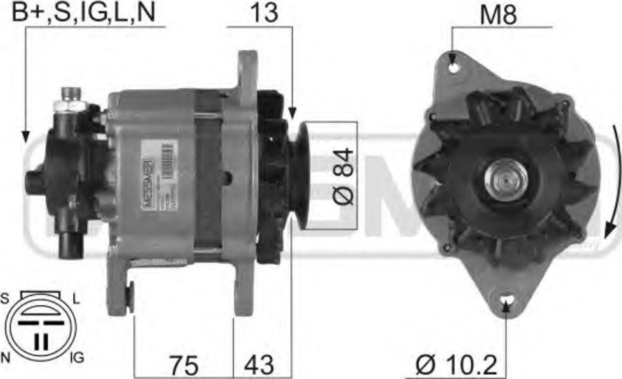 Messmer 210289 - Генератор autocars.com.ua