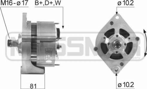 Messmer 210293A - Генератор avtokuzovplus.com.ua