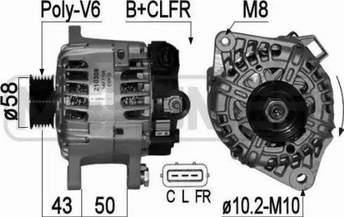 Messmer 210308 - Генератор autocars.com.ua