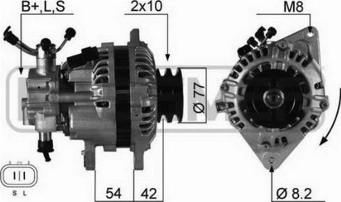 Messmer 210332A - Генератор avtokuzovplus.com.ua