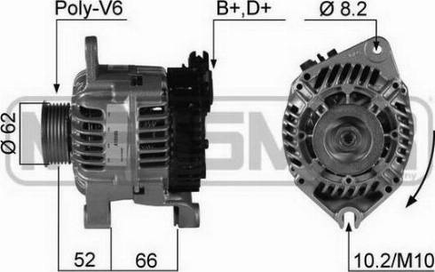 Messmer 210337R - Генератор autocars.com.ua