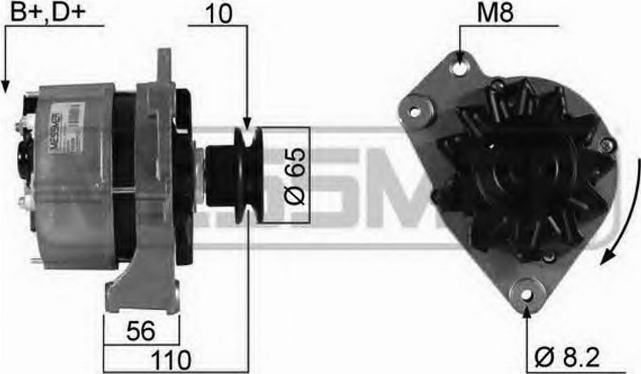 Messmer 210339 - Генератор autocars.com.ua