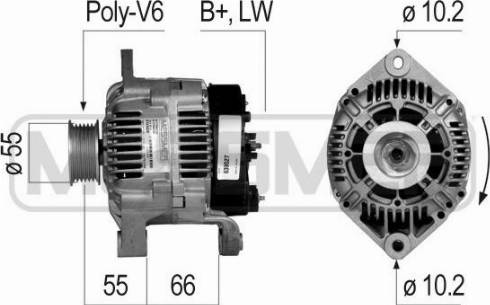 Messmer 210345A - Генератор avtokuzovplus.com.ua