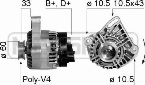 Messmer 210348 - Генератор avtokuzovplus.com.ua