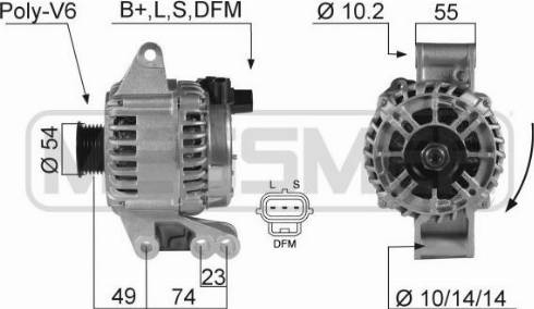 Messmer 210359A - Генератор avtokuzovplus.com.ua