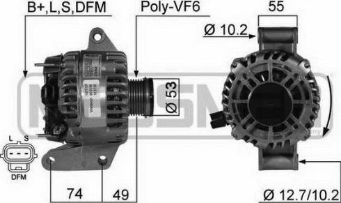 Messmer 210362A - Генератор autocars.com.ua