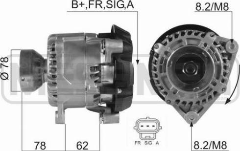 Messmer 210366R - Генератор avtokuzovplus.com.ua