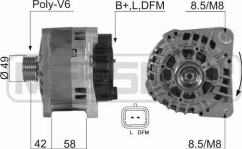 Messmer 210390A - Генератор avtokuzovplus.com.ua