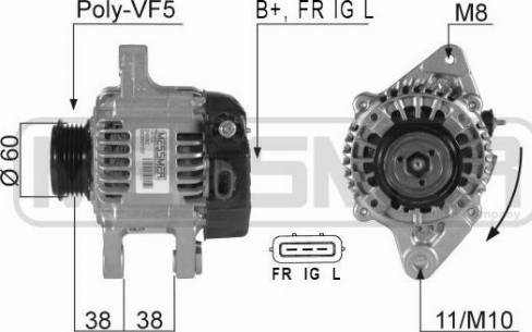 Messmer 210392A - Генератор autocars.com.ua