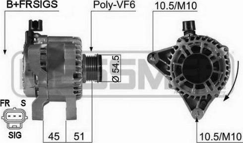 Messmer 210432A - Генератор autocars.com.ua