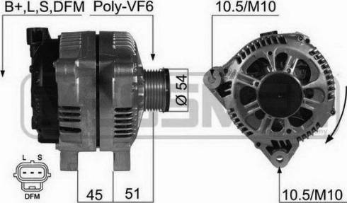 Messmer 210433A - Генератор autocars.com.ua