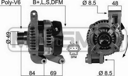 Messmer 210438A - Генератор autocars.com.ua