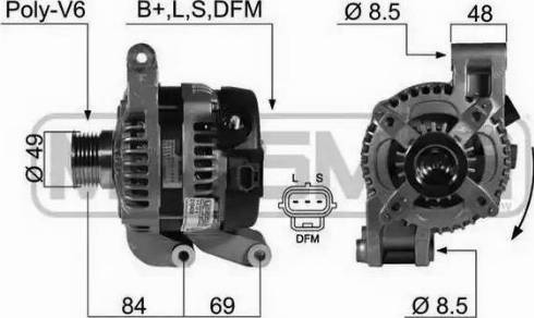 Messmer 210438 - Генератор autocars.com.ua