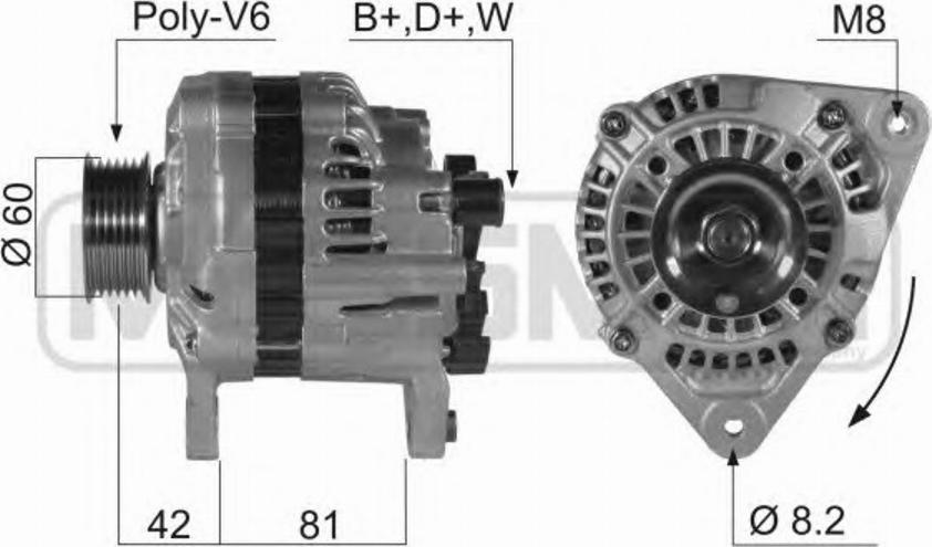 Messmer 210446 - Генератор avtokuzovplus.com.ua