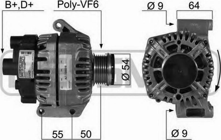 Messmer 210466 - Генератор avtokuzovplus.com.ua