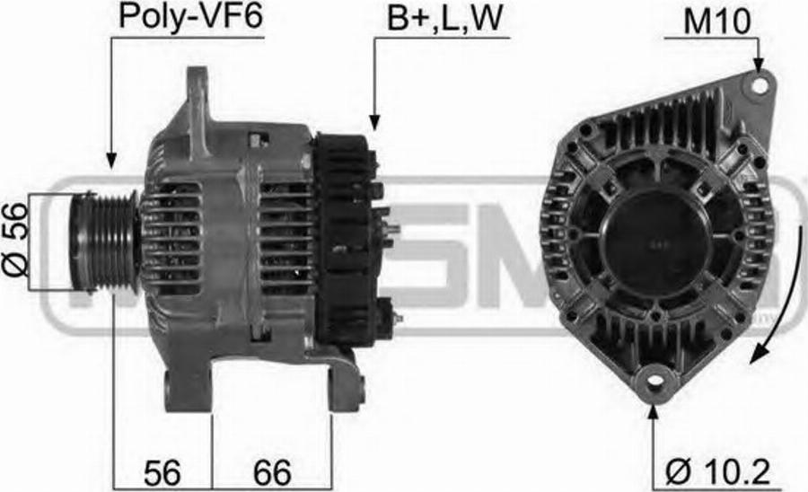 Messmer 210490 - Генератор avtokuzovplus.com.ua