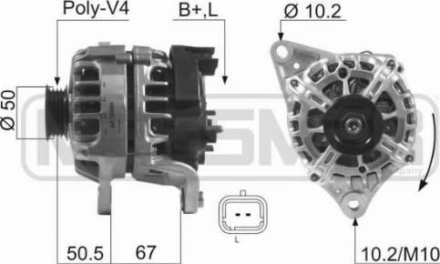 Messmer 210516A - Генератор autocars.com.ua