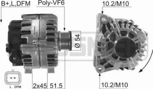 Messmer 210520 - Генератор autocars.com.ua