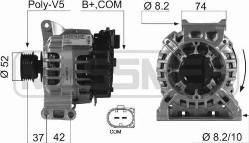 Messmer 210552A - Генератор avtokuzovplus.com.ua