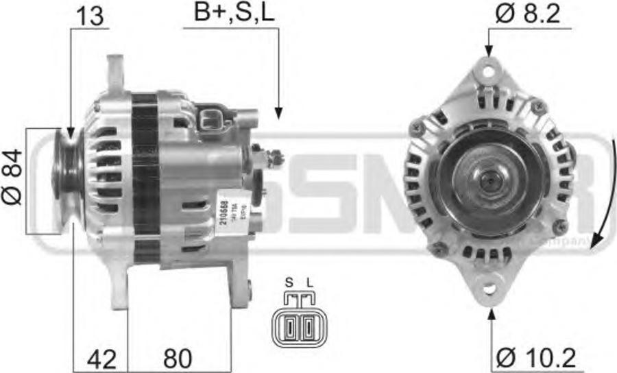 Messmer 210558 - Генератор autocars.com.ua