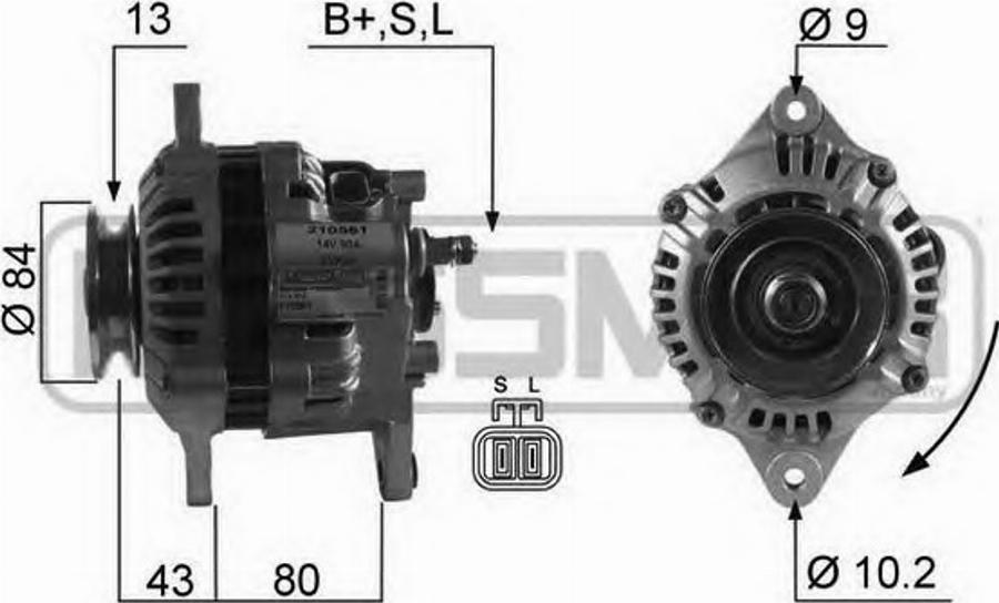 Messmer 210561 - Генератор autocars.com.ua