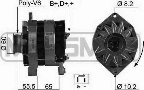 Messmer 210563A - Генератор autocars.com.ua