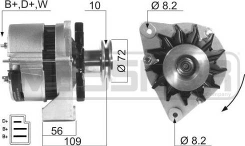 Messmer 210574A - Генератор autocars.com.ua