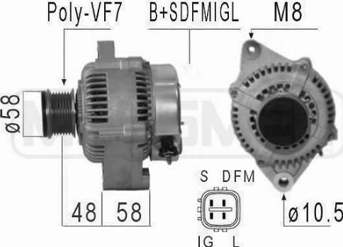 Messmer 210577A - Генератор autocars.com.ua