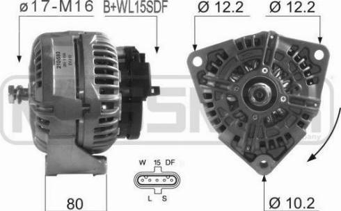 Messmer 210593A - Генератор autocars.com.ua