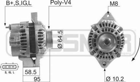 Messmer 210613A - Генератор avtokuzovplus.com.ua