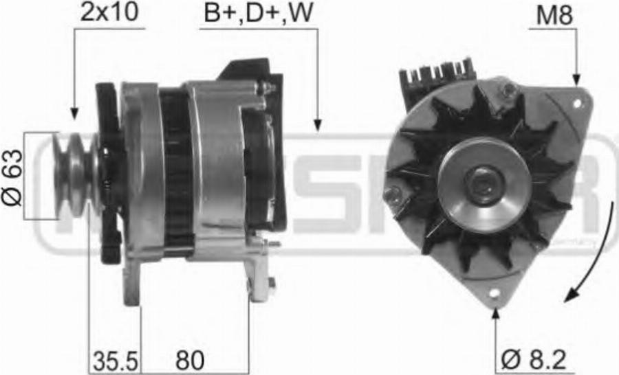 Messmer 210615 - Генератор avtokuzovplus.com.ua