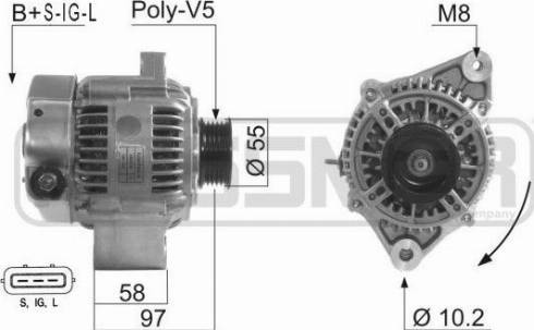 Messmer 210628A - Генератор avtokuzovplus.com.ua