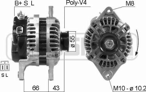 Messmer 210658R - Генератор avtokuzovplus.com.ua