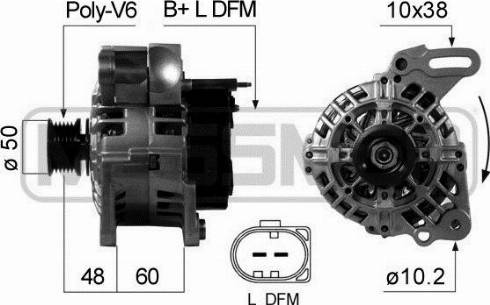 Messmer 210671A - Генератор autocars.com.ua