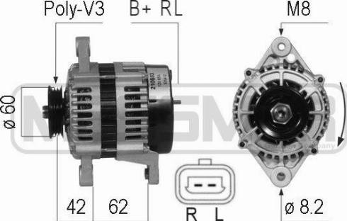 Messmer 210683R - Генератор autocars.com.ua