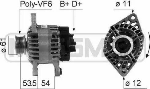 Messmer 210686 - Генератор autocars.com.ua