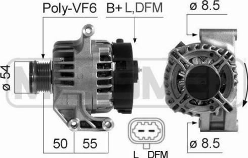 Messmer 210687A - Генератор autocars.com.ua