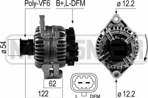 Messmer 210689A - Генератор autocars.com.ua