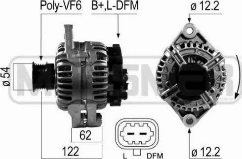 Messmer 210689 - Генератор avtokuzovplus.com.ua