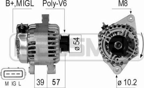 Messmer 210727A - Генератор avtokuzovplus.com.ua