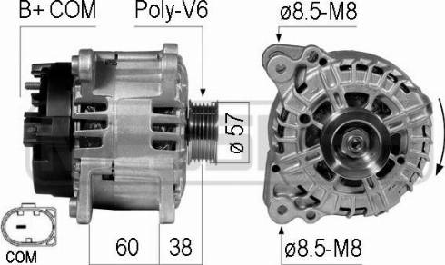 Messmer 210737A - Генератор autocars.com.ua