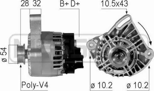 Messmer 210746 - Генератор autocars.com.ua