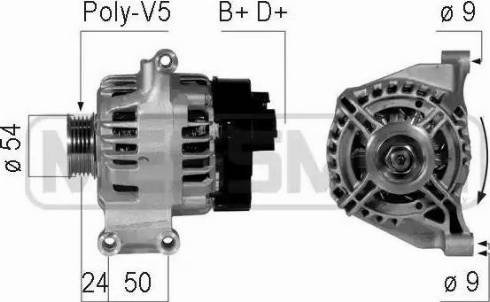 Messmer 210755 - Генератор autocars.com.ua